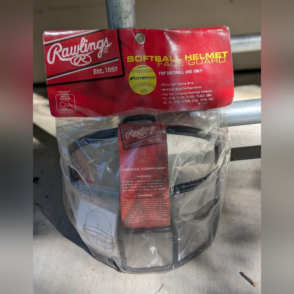 Rawlings Batter’s Helmet Face Guard (Softball)